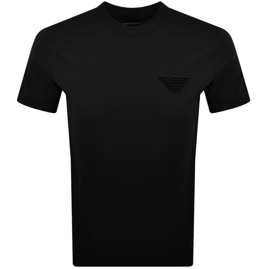 Emporio Armani Logo T Shirt Black | Mainline Menswear us